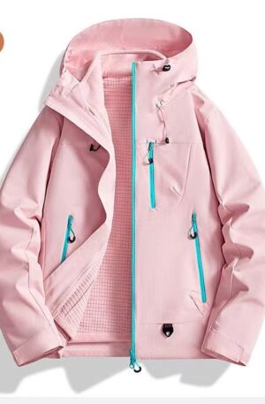 Lightweight Windproof Waterproof Unisex Outdoor Hooded Hiking Jacket
